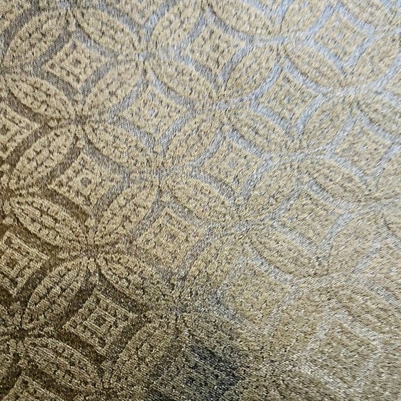 Banana Republic Symona Cropped Jacquard Classy Cotton Stretch Straight Leg Pants - Picture 9 of 12